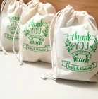 Mini Drawstring Pouches 100% Cotton Muslin 4" x 3" (10cm x 8cm) washbags for soap nuts, jewellery, crystals, soaps