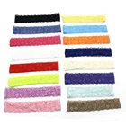 40MM Rose Floral Infant Elastic Lace Headband For Decor 41890