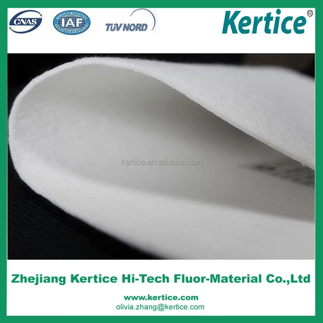 pure teflon/ptfe fel tfor air filtration with eptfe membrane