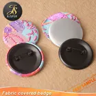 Christmas custom metal pin blank button badge materials components wholesale