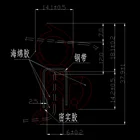Car Door weather seal /EPDM Rubber Weatherstrips for Car Door Use For GAC GA4