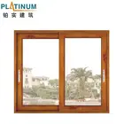 Model Black Aluminum Window with German Hardware