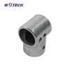 Sand casting aluminum Tee connector pipe