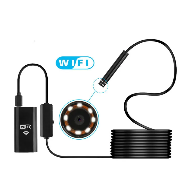 En gros Tube de Serpent D'inspection Vidéo Conducteur Sans Fil OTG Ligne USB Caméra D'endoscope wifi