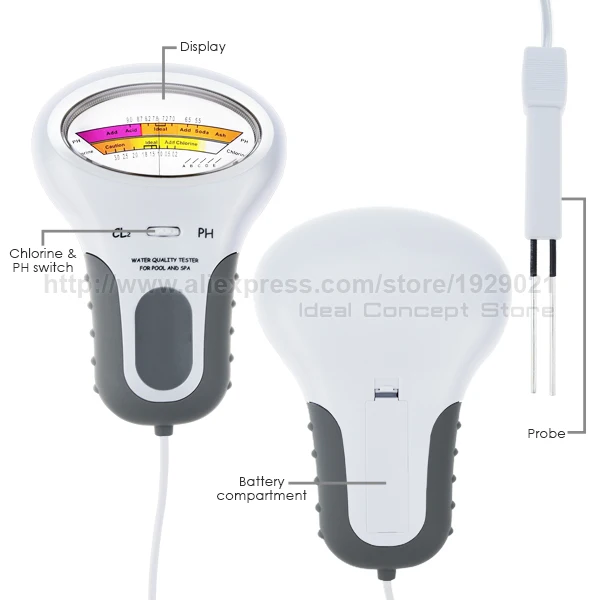 4-Ideal-Concept-pH-meter-PHM-203-Parts