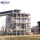 High efficiency biomass fired steam boiler