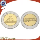 Fashion cheap hot sale double plating side coin /custom coin /coin blanks