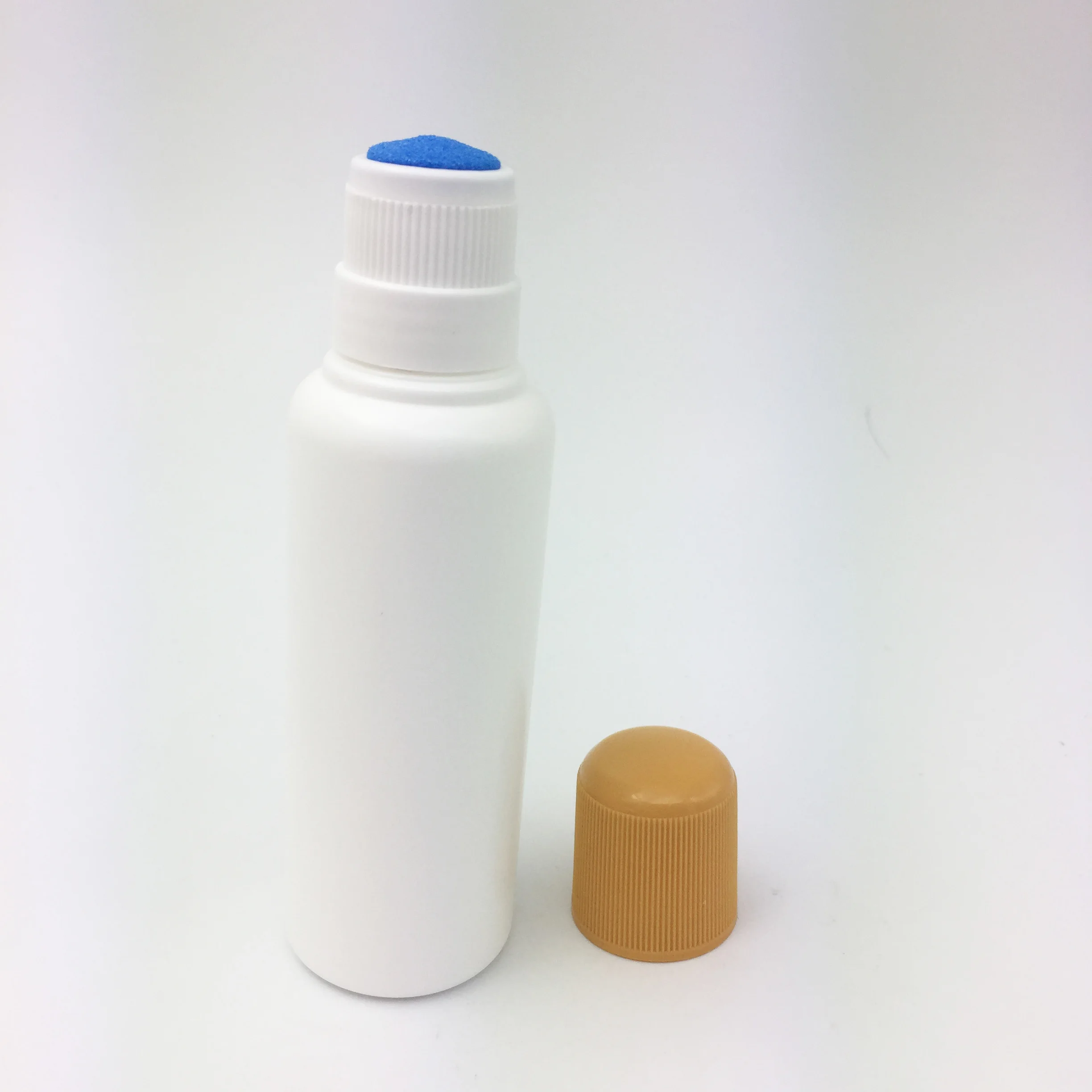Medical Bottle With Sponge Head,Plastic Applicator Bottle For Liquid