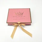 Custom made luxury hair extension packaging box Wholesale Virgin Hair Extension Packaging Boxes