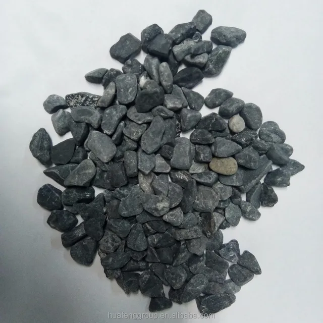 chinese cheap natural stone black cobbles pebbles