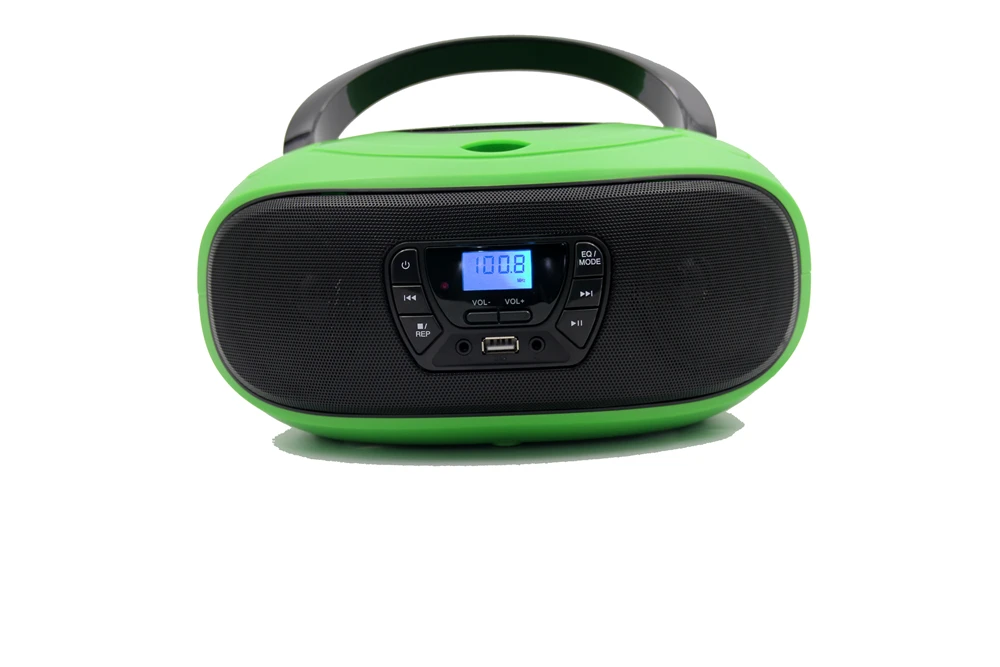 Portable CD radio player with USB playback