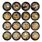 3D Hollow Metal Diamond Bead Mixed Nail Art Decoration