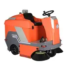 Walk Behind Gas Powered Small Street Sweeper