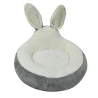 Home pet goods rabbit ears shape large pet bed waterproof Wholesale Dog Bed