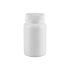 PE white 150ml pharmaceutical plastic bottle for tablets with pop top in India 150cc