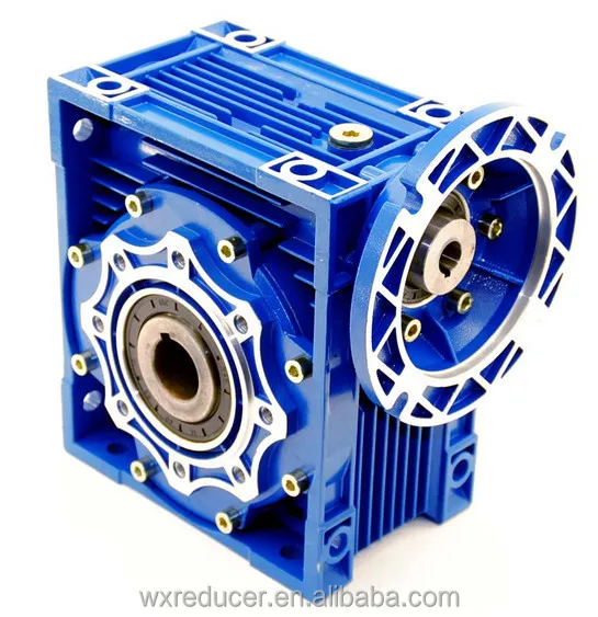 Size Right Angle Worm Gearbox Ratio Rpm Motor Ready Type