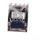 Tanzanite bule color round shape 1mm to 3mm small size cz sale for 1000 pieces