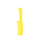 Xinlinda brand custom brands yellow hair comb with handle