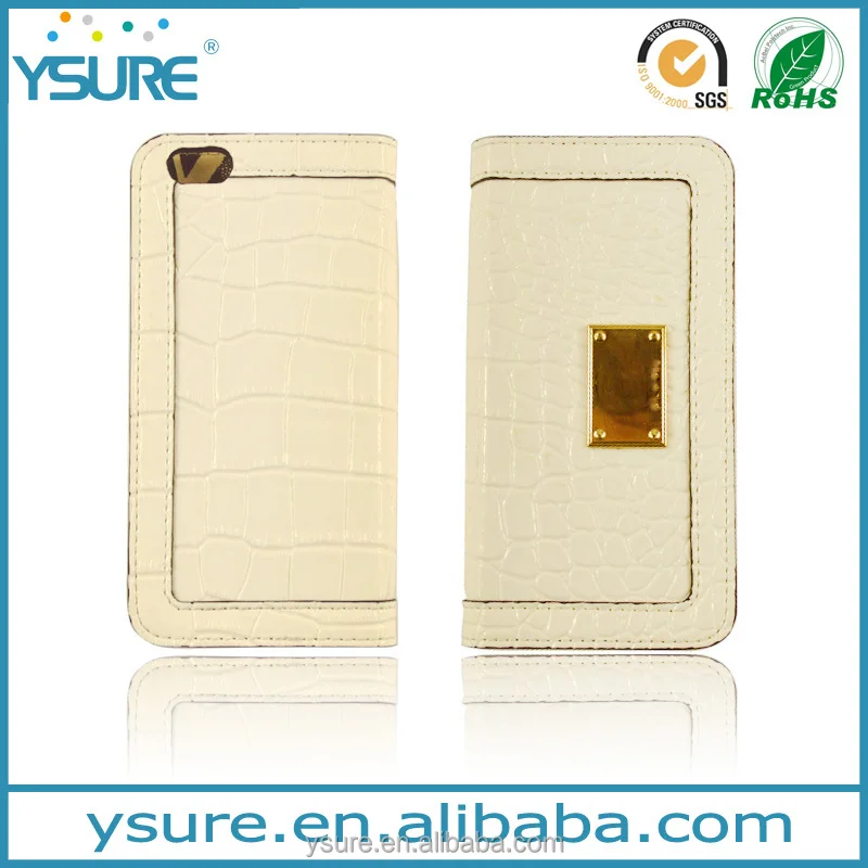 Luxury Style Crocodile Pattern Leather Phone Case For Lenovo P90 With Plaid Pattern Lining