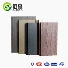 fire resistance WPC wall cladding/ wood plastic composite wall.