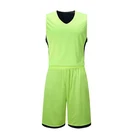 Best Selling Basketball Jersey Uniform Design Green