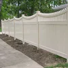 Free Maintenance 6ft.H x 8ft.W Picket-Top Plastic Privacy Fence Panels,pvc vinyl privacy fence