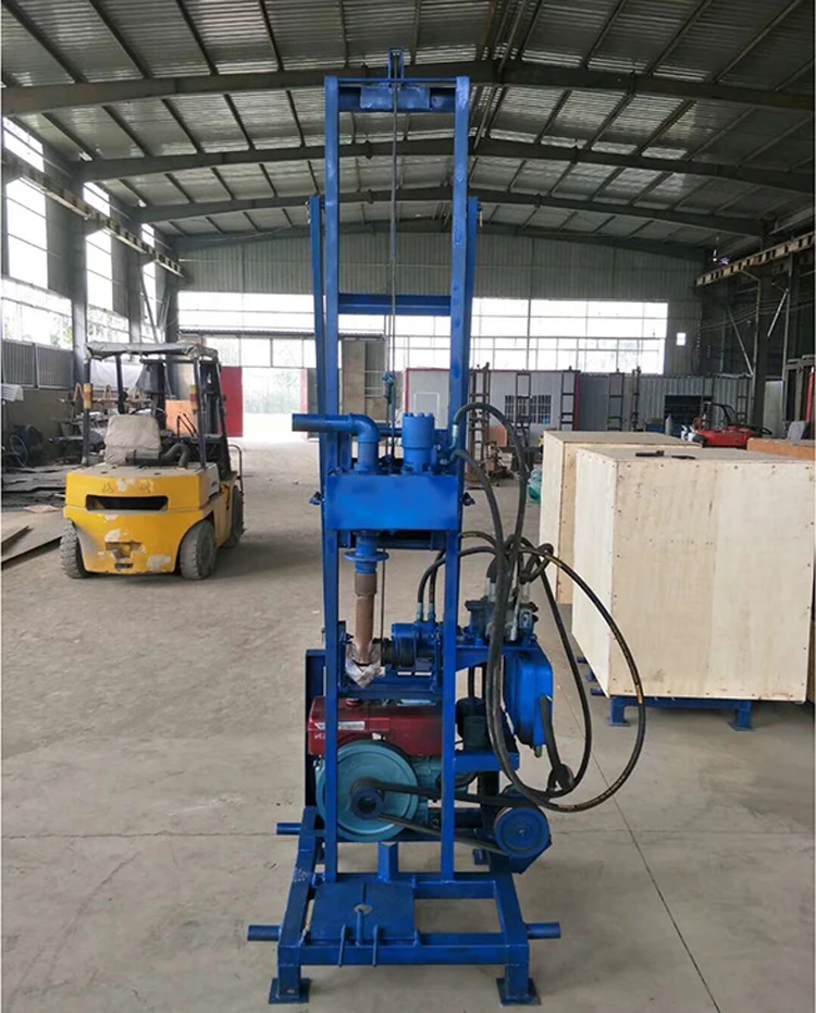 150m Deep Hydraulic Borewell Borehole Rig Bore Water Well Drilling