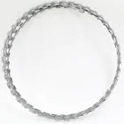 Galvanized Sharp Razor Barbed Wire for high security place
