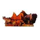 Foil epoxy MDF promotion photo fridge magnet