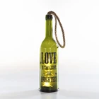 Evermore Holiday Decorative LED Wine Bottle Light With Hemp Rope For Party Wedding Decoration