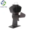 Ardor fan Stove Fan Best EU Seller Fuel No Powered Twin Motor 8 Blades Heat Powered Stove Fan