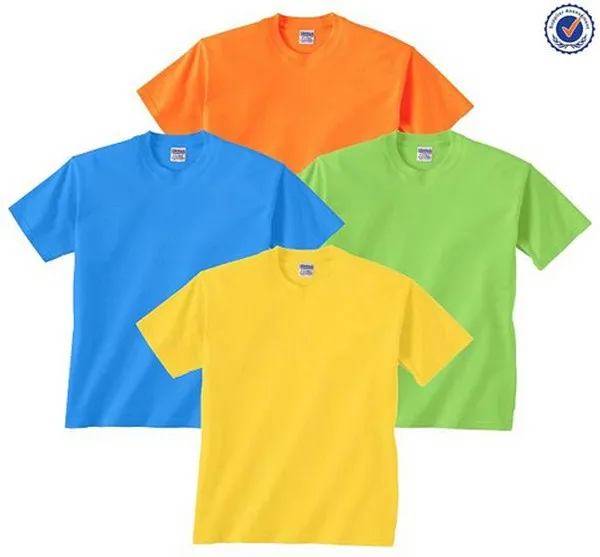 Plain Cotton Cheap Kids T Shirts