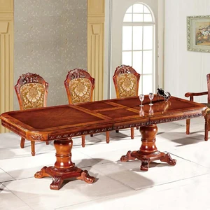 <strong>luxury</strong> european dining room furniture 8 10 12 seater ballroom