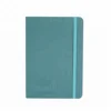 Diary 2019 2020 B6 Custom linen cloth Notebook and bonded Journal with your logo and closure band Round Corner Made in china