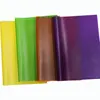 High quality custom thickness colorful pvc clear book binding cover