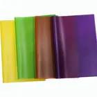 High quality custom thickness colorful pvc clear book binding cover