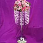 69cm tall Roman crystal wedding columns centerpieces for party decoration