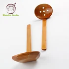 Completely Wood Bamboo Food Noodle Spoon Set with LOGO