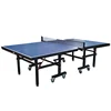 High quality sports folding outdoor blue waterproof wooden table tennis table