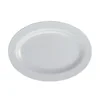 12 inch melamine fruit serving oval dinner tableware flat plastic plate