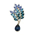 x0421004 xuping bulk wholesale clothing in bangkok ribbon cherry shape brooch rhinestone