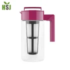 Coffee Maker Plastic Iced Cold Brew Coffee Maker Summer Flavor Cold Brew Iced Coffee Maker With Durable Tritan Plastic