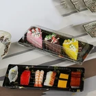 PP PS PVC PET Blister Packaging Plastic Tray Box For Sushi Clear Transparent Container Blister Plate Packaging