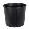 Black 1 2 3 4 5 7 10 15 20 25 Gallon Indoor Garden Nursery Plastic Plant Flower Grow Pot Plastic For Plant