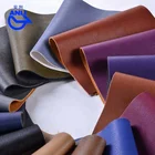 cow genuine effect leather PU fabric for bags