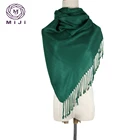 Wedding silk scarf women neckerchief wholesale hijabs from india