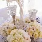 Beautiful Crystal Candle Holder/Acrylic Crystal Wedding Centerpieces/Table candlesticks for weddings decor