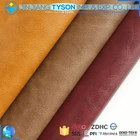 Elaborate high quality vinyl pu synthetic leather fabric for sale