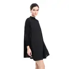 Fashion Business Wear Lace Stitching Midi Office Dresses