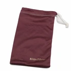 New fashional microfiber glasses eyewear pouch soft sunglasses bag